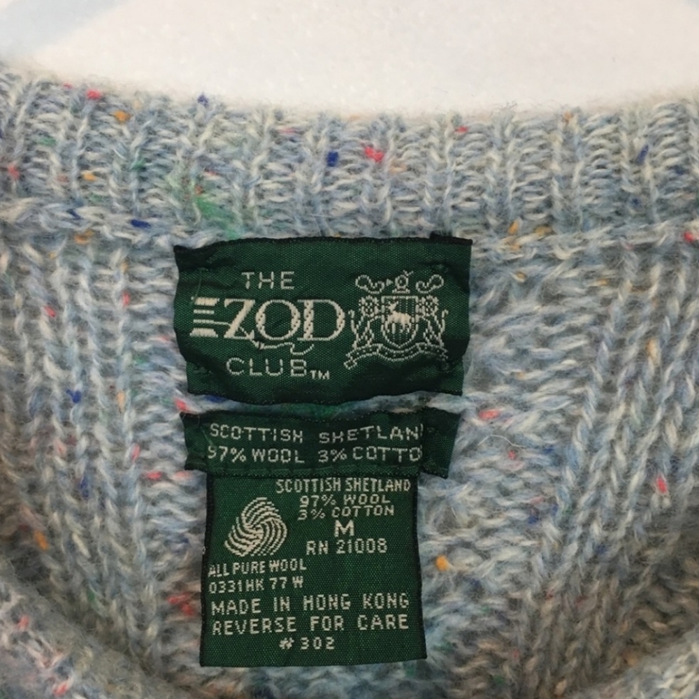 IZOD Vintage Oversized Chunky Cable Knit Sweater - Picture 4 of 6
